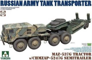 Plastikowy model transportera czołgów do sklejania Takom 5004 w skali 1:72