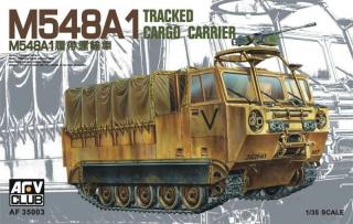 Plastikowy model transportera gąsienicowego M548A do sklejania w skali 1:35 z firmy AFV Club nr AF35003