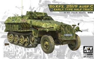 Plastikowy model transportera Sd.Kfz.251/9 C do sklejania 1:35 AFV 35251