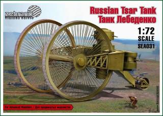 Plastikowy model Tsar Tank 1:72 Zebrano SEA031