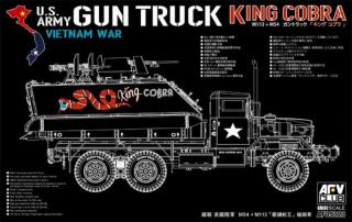 Plastikowy model US Gun Truck King Cobra do sklejania 1:35 AFV 35323