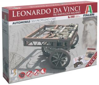 Plastikowy model z serii Leonardo da Vinci Automobile do składania zestaw z firmy Italeri nr 3101