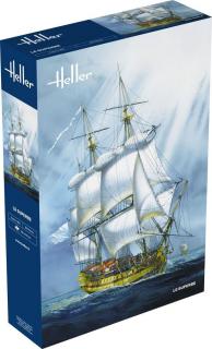 Plastikowy model żaglowca Le Superbe do sklejania Heller 80895