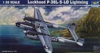 Plastikowy samolot do sklejania P-38L 5 L0 Lightning