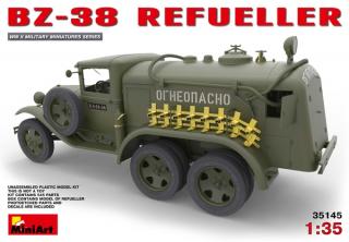 Radziecka cysterna do sklejania BZ-38 model Miniart 35145