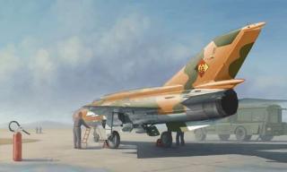 Radziecki myśliwiec MiG-21MF Fishbed J w skali 1;48 do sklejania
