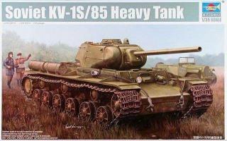 Redukcyjny model do sklejnaia czołgu KW-1S/85 Trumpeter 01567