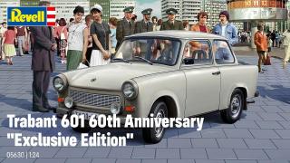 Revell 05630 Trabant 601 - 60th Anniversary Exclusive Edition with Book 1/24