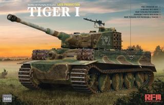 RFM 5080 Pz.kpfw. VI Ausf.E Tiger I Late Production w/Zimmerit  Full Interior 1/35
