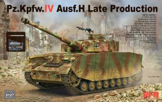 RFM 5127 Pz.Kpfw.IV Ausf.H Late Production (w/engine  metal barrel  workable track links) 1/35