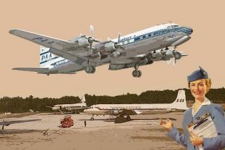 Roden 301 DC-7C PAA Pan.Am. world Airways 1/144