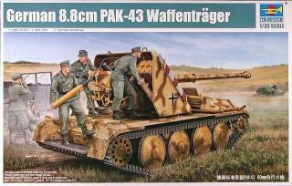 Samobieżne działo ppanc Pak-43 88mm Trumpeter 05550