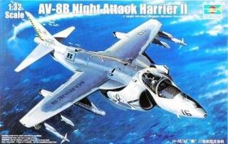Samolot McDonnell-Douglas/BAe AV-8B Harrier II do sklejania 1:32