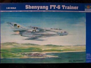 Samolot szkoleniowy Shenyang FT-6 w skali 1:48 Trumpeter 02813