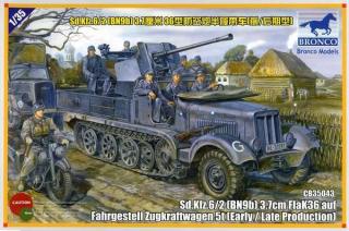Sd.Kfz.6/2 [BN9b] 3.7cm Flak36 auf Fahrgestell Zugkraftwagen 5t (Early/Late Production)