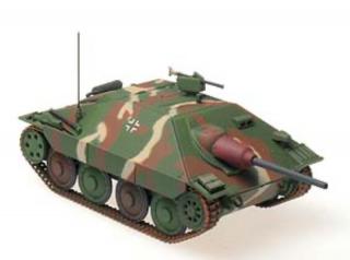 Sklejony i pomalowany model Hetzer Panzerstahl 88031 skala 1:72