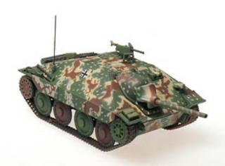 Sklejony i pomalowany model Hetzer Panzerstahl 88033 skala 1:72