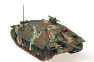 Sklejony i pomalowany model Hetzer Panzerstahl 88036 skala 1:72