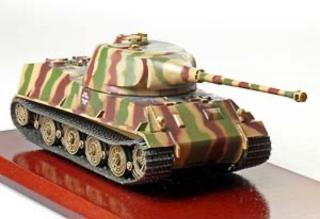 Sklejony i pomalowany model Panzer VII Lowe Panzerstahl 89003 skala 1:72