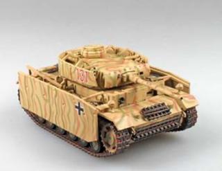 Sklejony i pomalowany model Panzerkampfwagen III M Panzerstahl 88025 skala 1:72