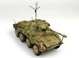 Sklejony i pomalowany model Sd.Kfz.234/2 Puma Panzerstahl 88013 skala 1:72