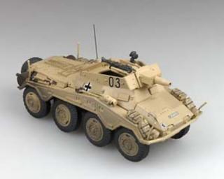 Sklejony i pomalowany model Sd.Kfz.234/3 Panzerstahl 88016 skala 1:72