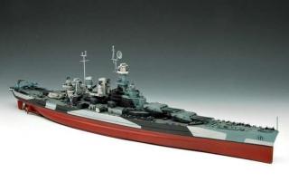 Sklep modelarski Modeledo - model okrętu USS North Carolina BB-55