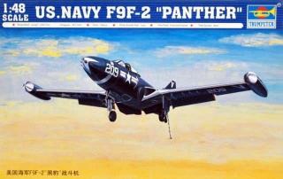 Sklep modelarski Modeledo poleca US. Navy F9F-2 Panther 1:48