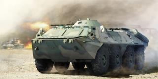 Sowiecki transporter opancerzony BTR-70 Trumpeter 01591