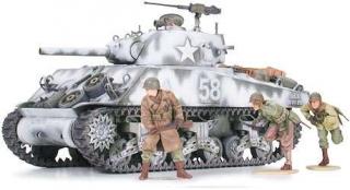 Średni czołg M4A3 Sherman 105mm do sklejania Tamiya 35251