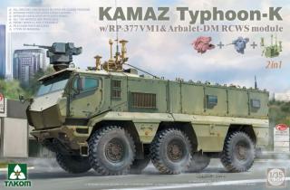 Takom 2173 KAMAZ Typhoon-K w/ RP-377VM1  Arbalet-DM RCWS module