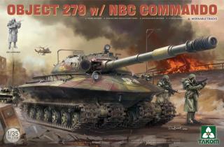 Takom 2188 Object 279 with NBC Commando 1/35