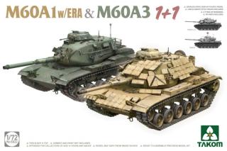 Takom 5022 M60A1 w/ERA  M60A3 1+1 1/72