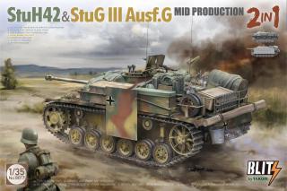 Takom 8017 StuH 42  StuG III Ausf. G Mid Production 2in1 1/35