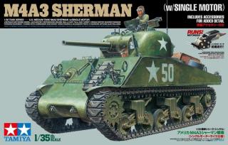 Tamiya 30056 M4A3 Sherman z silniczkiem 1/35