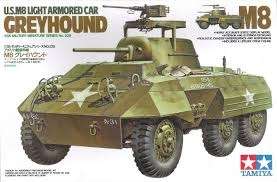 Tamiya 35228 U.S M8 Light Armored Car Greyhound