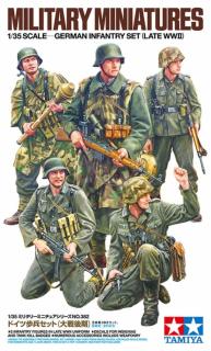 Tamiya 35382 German Infantry Set Late WWII