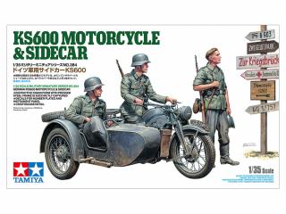 Tamiya 35384 Zundapp KS600  Sidecar 1/35