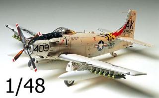 Tamiya 61058 Douglas A-1H Skyraider U.S. Navy