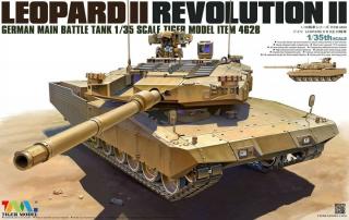 Tiger Model 4628 German Leopard II Revolution II Main Battle Tank 1/35
