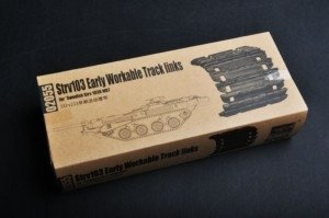 Trumpeter 02055 1:35 Strv103 early Workable Track links