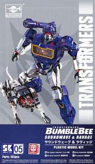 Trumpeter 08112 Soundwave  Ravage - Transformers BumbleBee SK05
