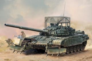 Trumpeter 09609 Czołg T-72B1 z pancerzem ERA model 1-35