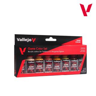 Vallejo 72187 Zestaw 8 farb Skin Tones - Game Color