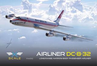 X-Scale 144002 Airliner Douglas DC-8-32 Swissair 1/144