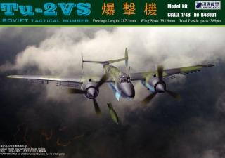 Xuntong Model 48001 Tupolev Tu-2VS Soviet Tactical Bomber 1/48
