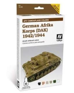 Zestaw farb German Afrika Korps DAK 1942-44 - Vallejo 78410