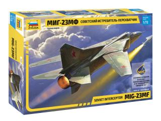Zvezda 7225 MiG-23MF Soviet Interceptor