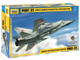 Zvezda 7229 MiG-31 Soviet Interceptor Foxhound-A