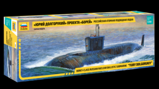 Zvezda 9061 Borey-Class Russian Nuclear Ballistic Submarine Yury Dolgorukiy